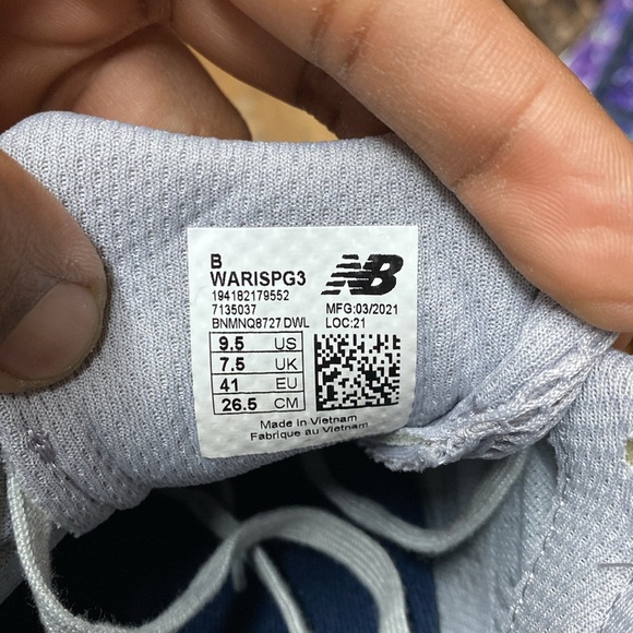 New Balance Fresh Foam Arishi V3 Grey/Blue - Picture 17 of 17